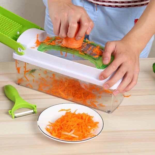 12 in 1 Vegetable Cutter – Chopper for Fruits & Salad