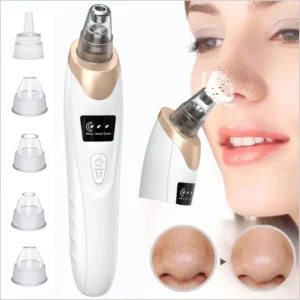 5-in-1 Electric Blackhead Acne Oil Remover - ZeloCart 5 in 1 Electric Blackhead Acne Oil Remover Vacuum Suction Face Pore Cleaner Machine