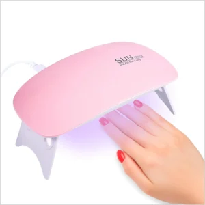 Mini UV Nail Lamp Portable Gel Nail Curing Lamp, Pocket-Size USB Nail Dryer